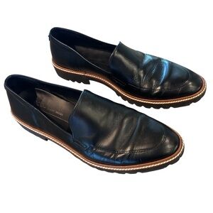 ECCO INCISE TAILORED WOMEN’S LOAFERS, Size 40/ US Size 9/9.5, Trendy Chunky